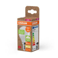 OSRAM LED PCR LAMPS WITH CLASSIC P , LED-Lampe, Matt, 3,3 W, (ex 25 W), 250 lm, Warmweiß, 2700 K, 15000 h, CRI ≥80