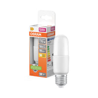 OSRAM LED PCR CLASSIC STICK LAMP in Stick-Form, LED-Lampe, Matt, 9,5 W, (ex 75 W), 1055 lm, Warmweiß, 2700 K, 15000 h, CRI 80