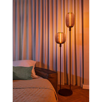 OSRAM Decor Stick Floor Dark Grey Standleuchte 146cm 2x E27, ohne Leuchtmittel