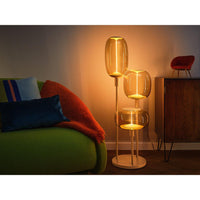 OSRAM Decor Stick Floor Beige Standleuchte 78cm 3x E27, ohne Leuchtmittel
