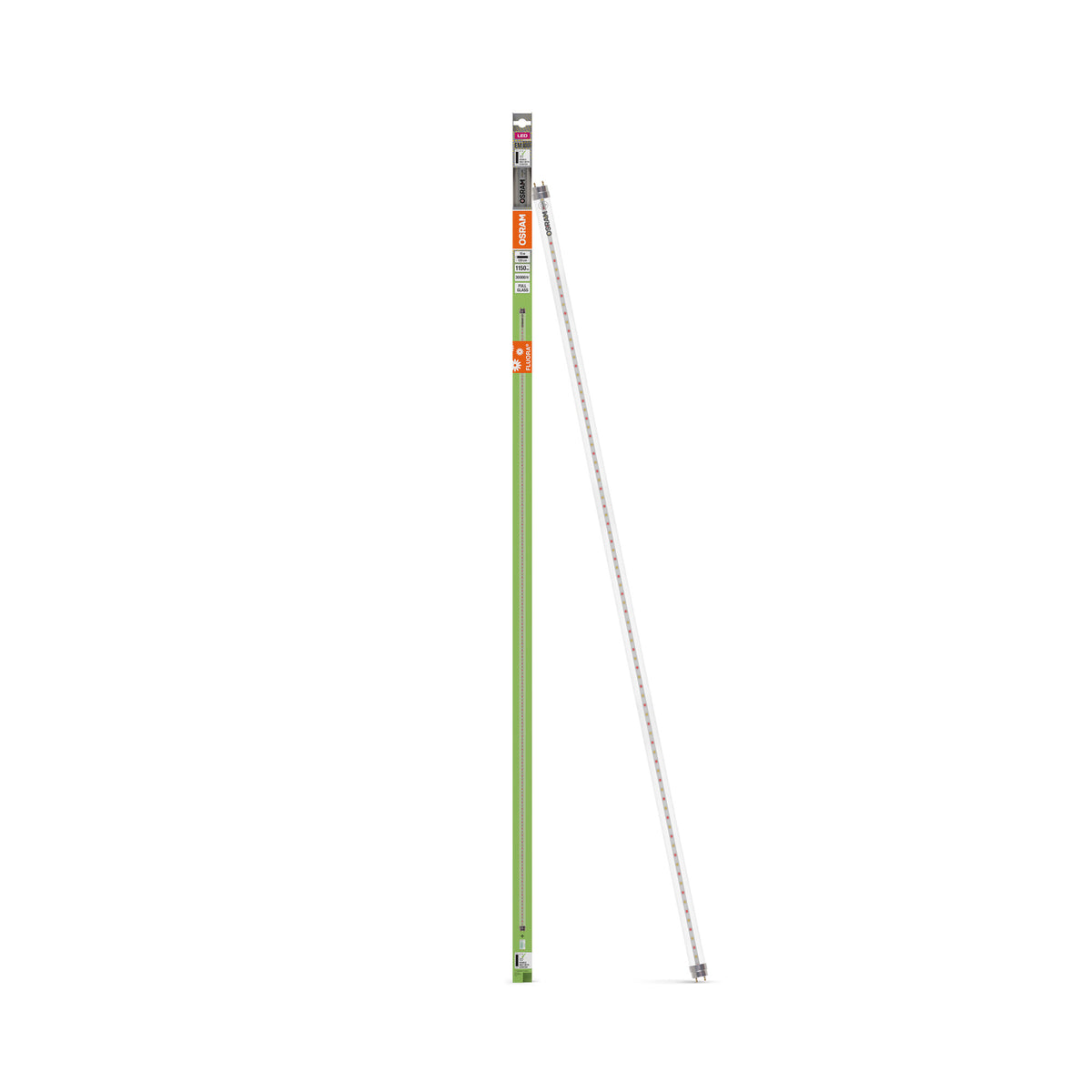 OSRAM LED TUBE T8 EM FLUORA , LED-Röhre, Bleifreies Glas, Klar, 15 W, (ex 36 W), 1150 lm, Warmweiß, 2500 K, 30000 h, CRI 80, Pflanzlicht