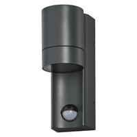 OSRAM ENDURA CLASSIC ISIDOR W S Außenleuchte, Wandleuchte, GU10, dunkelgrau, Aluminium, einfache Installation, indirekte Beleuchtung, IP65 Schutzklasse, Tageslichtsensor, Bewegungsmelder