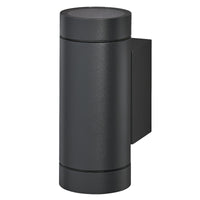 OSRAM ENDURA CLASSIC ITYS W Außenleuchte, Wandleuchte, GU10, dunkelgrau, Aluminium, einfache Installation, Diffusor aus Glas oder PMMA, IP65 Schutzklasse,indirekte Beleuchtung
