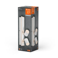 LEDVANCE DECOR SPOT MARS, 29W, 1. 490lm, weiß, Spotleuchte, verstellbare Köpfe, vielseitig anwendbar, Innenraumspot, warmweiße Lichtfarbe, hochwertige Optik, einfache Montage