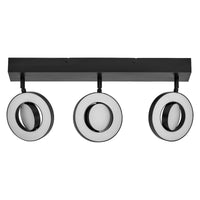 LEDVANCE DECOR SPOT SATURN, 29W, 690lm, schwarz, Spotleuchte, verstellbare Köpfe, vielseitig anwendbar, Innenraumspot, 3-stufige Farbtemperaturregulierung, hochwertiges Gehäuse