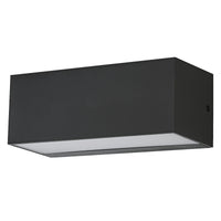 OSRAM ENDURA STYLE IDRI WALL Außenleuchte, 12,5W, 700lm, Wandleuchte, dunkelgrau, IP65 Schutzklasse, 3. 000K Farbtemperatur, warmweiße Lichtfarbe