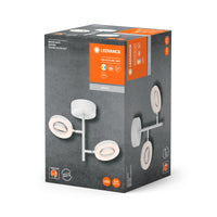 LEDVANCE DECOR SPOT SATURN, 21W, 635lm, weiß, Spotleuchte, verstellbare Köpfe, vielseitig anwendbar, Innenraumspot, 3-stufige Farbtemperaturregulierung, hochwertiges Gehäuse