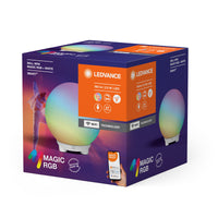 LEDVANCE SMART+ WIFI BALL LIGHT Mood- & Tischleuchte, schwarz, 4W, 130lm, dynamischer Magic RGB Lichteffekt, zwei Lichtquellen, dimmbar, lange Lebensdauer, einfache Montage, App-steuerbar, IP20