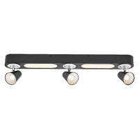 LEDVANCE DECOR SPOT NEPTUNE, 26W, 1. 100lm, schwarz, Spotleuchte, verstellbare Köpfe, vielseitig anwendbar, Innenraumspot, warmweiße Lichtfarbe, hochwertige Optik, einfache Montage
