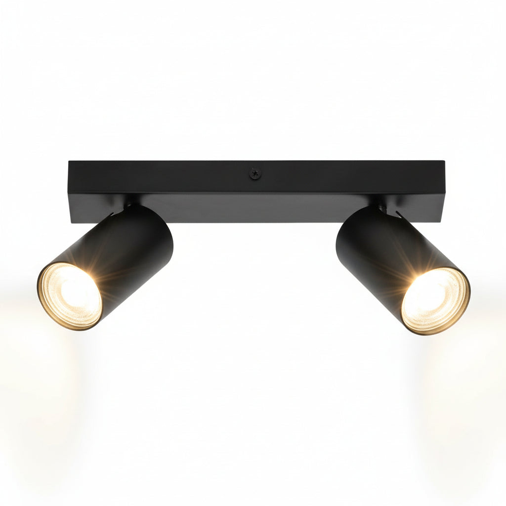 OSRAM LED SPOT OCTAGON Deckenleuchte 2 x 3,4W, GU10, 460lm, schwarz