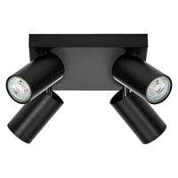 OSRAM LED SPOT OCTAGON PL Deckenleuchte 4 x 3,4W, GU10, 920lm, schwarz