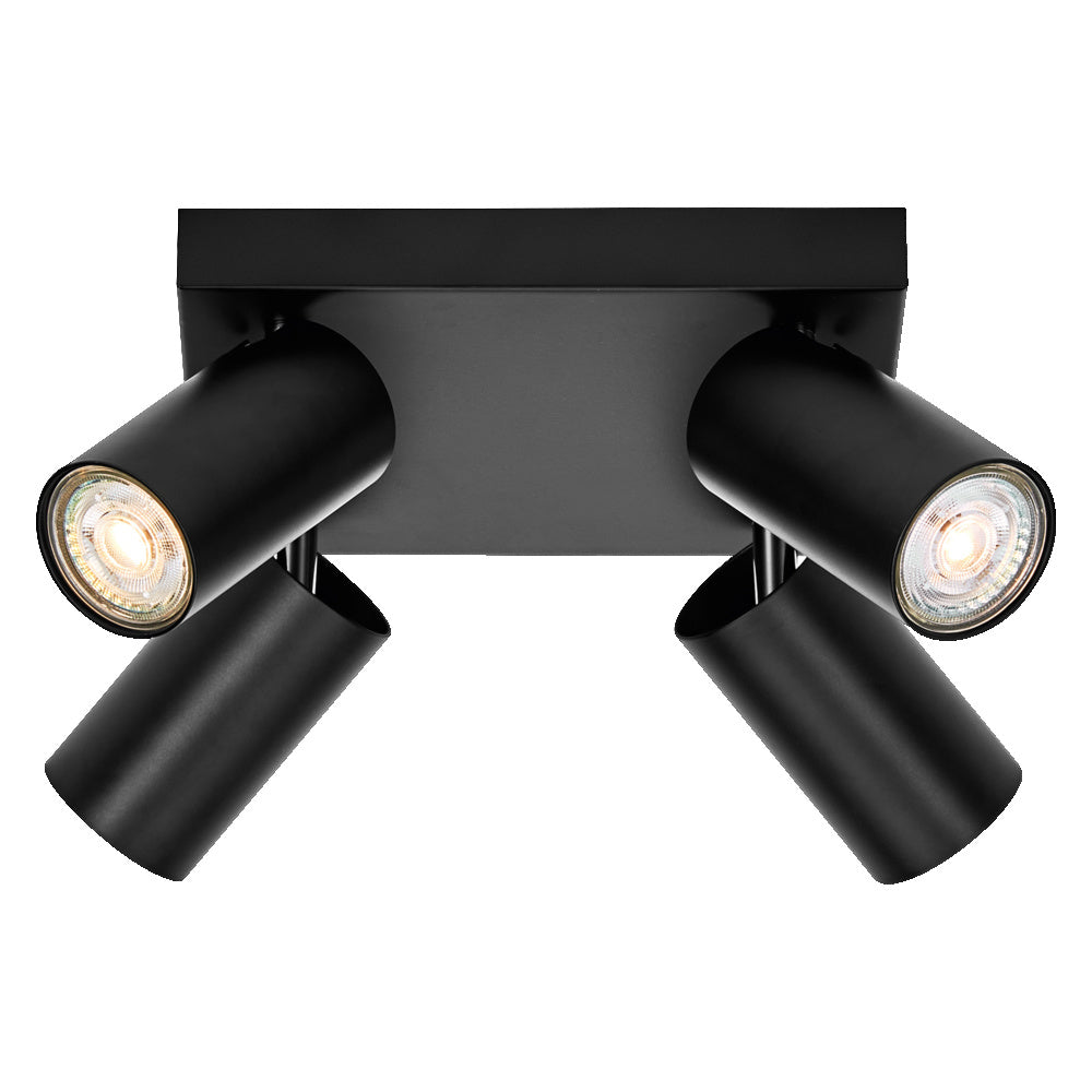 OSRAM LED SPOT OCTAGON PL Deckenleuchte 4 x 3,4W, GU10, 920lm, schwarz