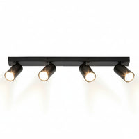 OSRAM LED SPOT OCTAGON Deckenleuchte 4 x 3,4W, GU10, 920lm, schwarz