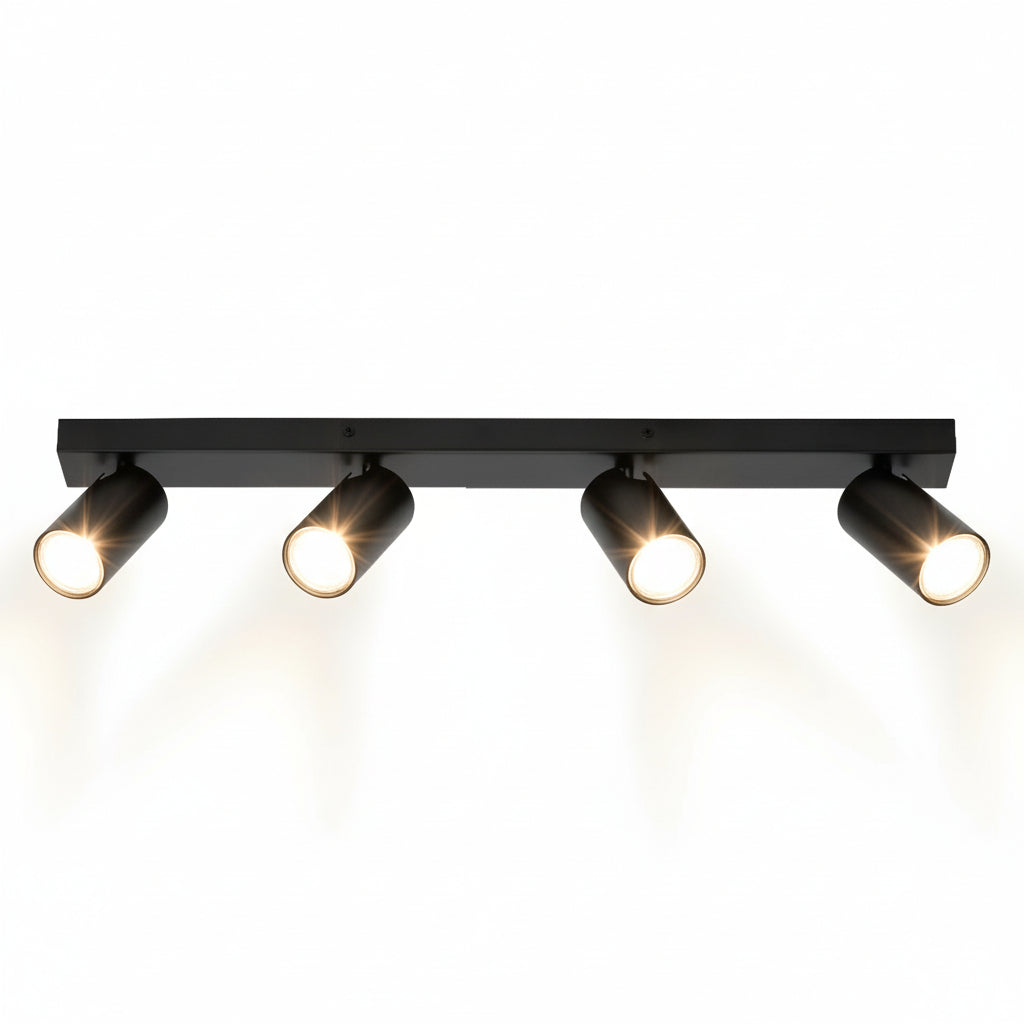 OSRAM LED SPOT OCTAGON Deckenleuchte 4 x 3,4W, GU10, 920lm, schwarz