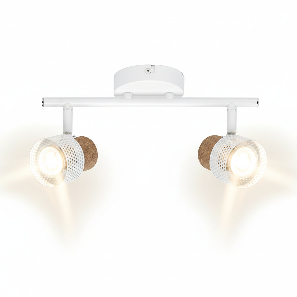 OSRAM DECOR SPOT CORK Deckenleuchte, 2 x 3,4W, 460lm, weiß