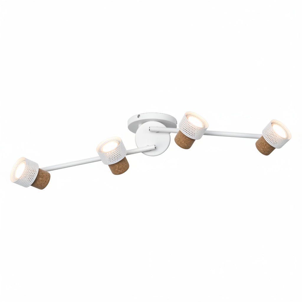 OSRAM DECOR SPOT CORK Deckenleuchte, 4 x 3,4W, 920lm, weiß