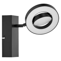 LEDVANCE DECOR SPOT SATURN, 11W, 215lm, schwarz, Spotleuchte, verstellbare Köpfe, vielseitig anwendbar, Innenraumspot, 3-stufige Farbtemperaturregulierung, hochwertiges Gehäuse