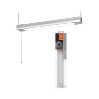 LEDVANCE Office Line Curve Suspended LED-Arbeitsplatzleuchte, weiß, 24W, 2700lm, konzentrationsfördernde kaltweiße Lichtfarbe, besonders handlich, lange Lebensdauer, IP20 Schutzklasse, 4000K