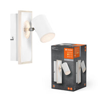 LEDVANCE DECOR SPOT MARS, 16,5W, 875lm, Weiß, Spotleuchte, verstellbare Köpfe, vielseitig anwendbar, Innenraumspot, warmweiße Lichtfarbe, hochwertige Optik, einfache Montage