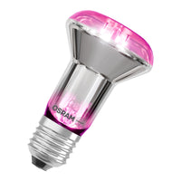 OSRAM LED STAR GROW SPOT LAMP in R63-Form, LED-Lampe, Bleifreies Glas, 7,5 W, (ex 15 W), 140 lm, Warmweiß, 1300 K, CRI not relevant, Pflanzlicht