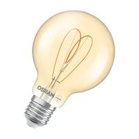 OSRAM Vintage 1906 Globe LED-Lampe Gold, 4.9W, 470lm, E27 , Comfort warm white-LEDVANCE Shop