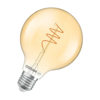 OSRAM Vintage 1906 Globe LED-Lampe Gold, 3.4W, 470lm, E27 , Warmweiß-LEDVANCE Shop