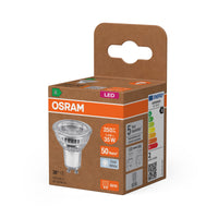 OSRAM LED LAMPS ENERGY EFFICIENCY REFLECTOR in PAR16-Form, LED-Spot, Bleifreies Glas, 1,3 W, (ex 35 W), 240 lm, Kaltweiß, 4000 K, Energieeffizienzklasse: A, CRI 80