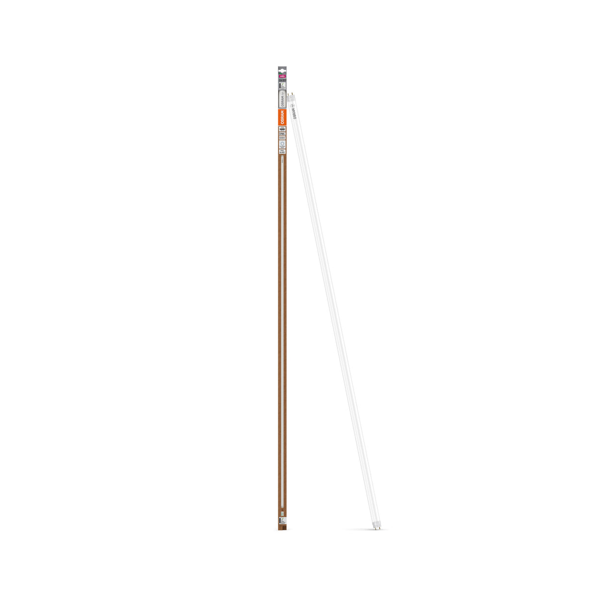 OSRAM LED TUBE T8 EM ENERGY EFFICIENCY CLASS A in Stab-Form, LED-Röhre, Beschichtetes Glas, Matt, 17,6 W, (ex 58 W), 3700 lm, Kaltweiß, 4000 K, Energieeffizienzklasse: A
