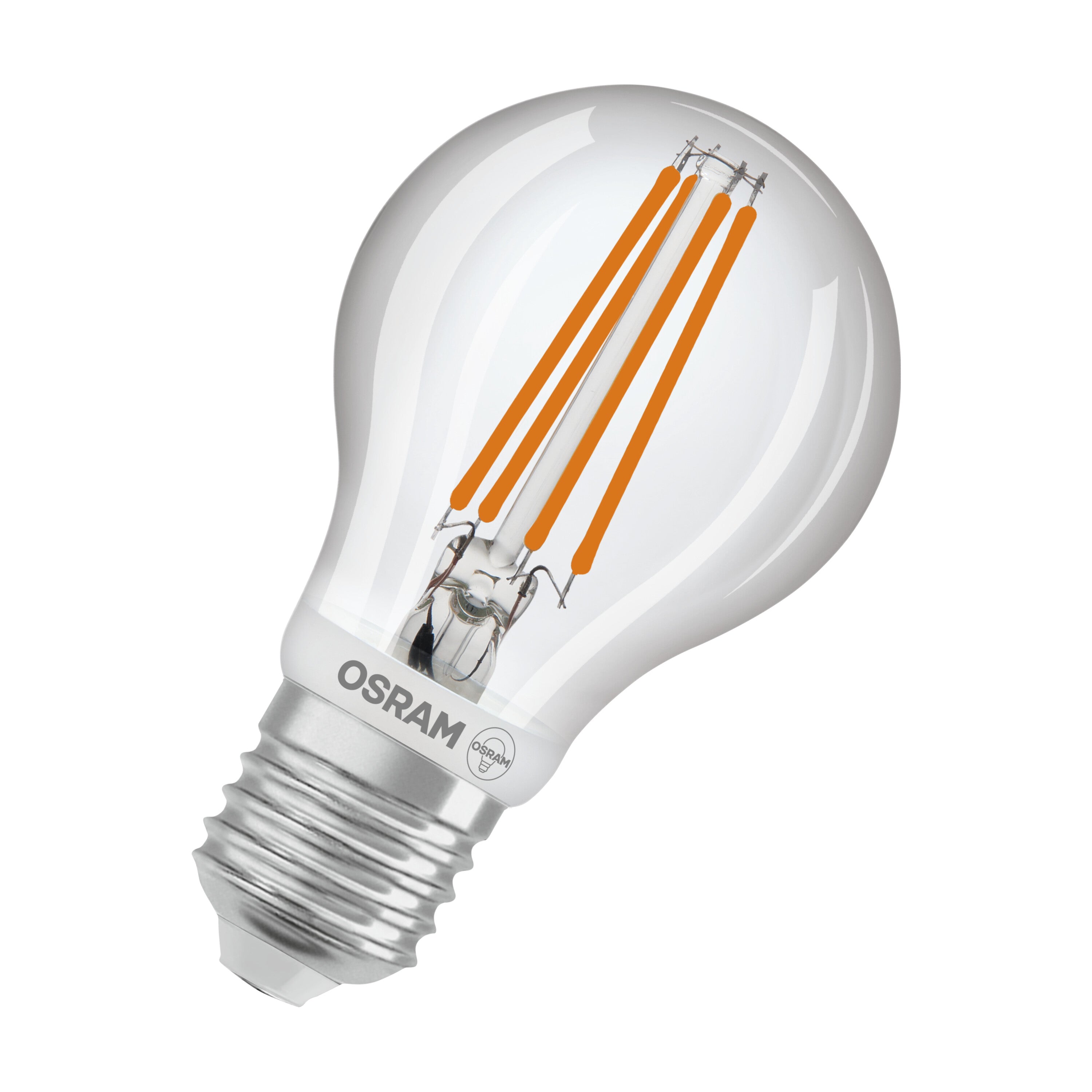 OSRAM LED Star Classic Lampe mit Sensor, 7.3W, Klar, E27 , Warmweiß-LEDVANCE Shop