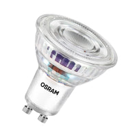 OSRAM LED LAMPS ENERGY EFFICIENCY REFLECTOR , LED-Spot, Bleifreies Glas, 2,5 W, (ex 50 W), 450 lm, Kaltweiß, 4000 K, Energieeffizienzklasse: A, CRI 80, 3er
