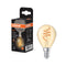 OSRAM Vintage 1906 Classic LED-Lampe Gold, 4.9W, 470lm, E14 , Comfort warm white
