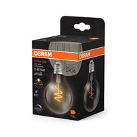 OSRAM Vintage 1906 Globe LED-Lampe Klar, 4.6W, 470lm, E27 , Warmweiß-LEDVANCE Shop