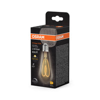 OSRAM Vintage 1906 Edison LED-Lampe Klar, 7.2W, 806lm, E27 , Warmweiß-LEDVANCE Shop