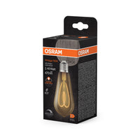 OSRAM Vintage 1906 Edison LED-Lampe Gold, 4.9W, 470lm, E27 , Comfort warm white-LEDVANCE Shop