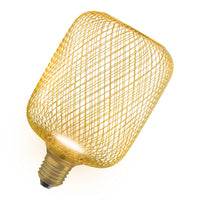 OSRAM DECOR LED Flatlampe Lampe Gold, 3.5W, 300lm, Frosted, 100mm , Warmweiß , E27-LEDVANCE Shop