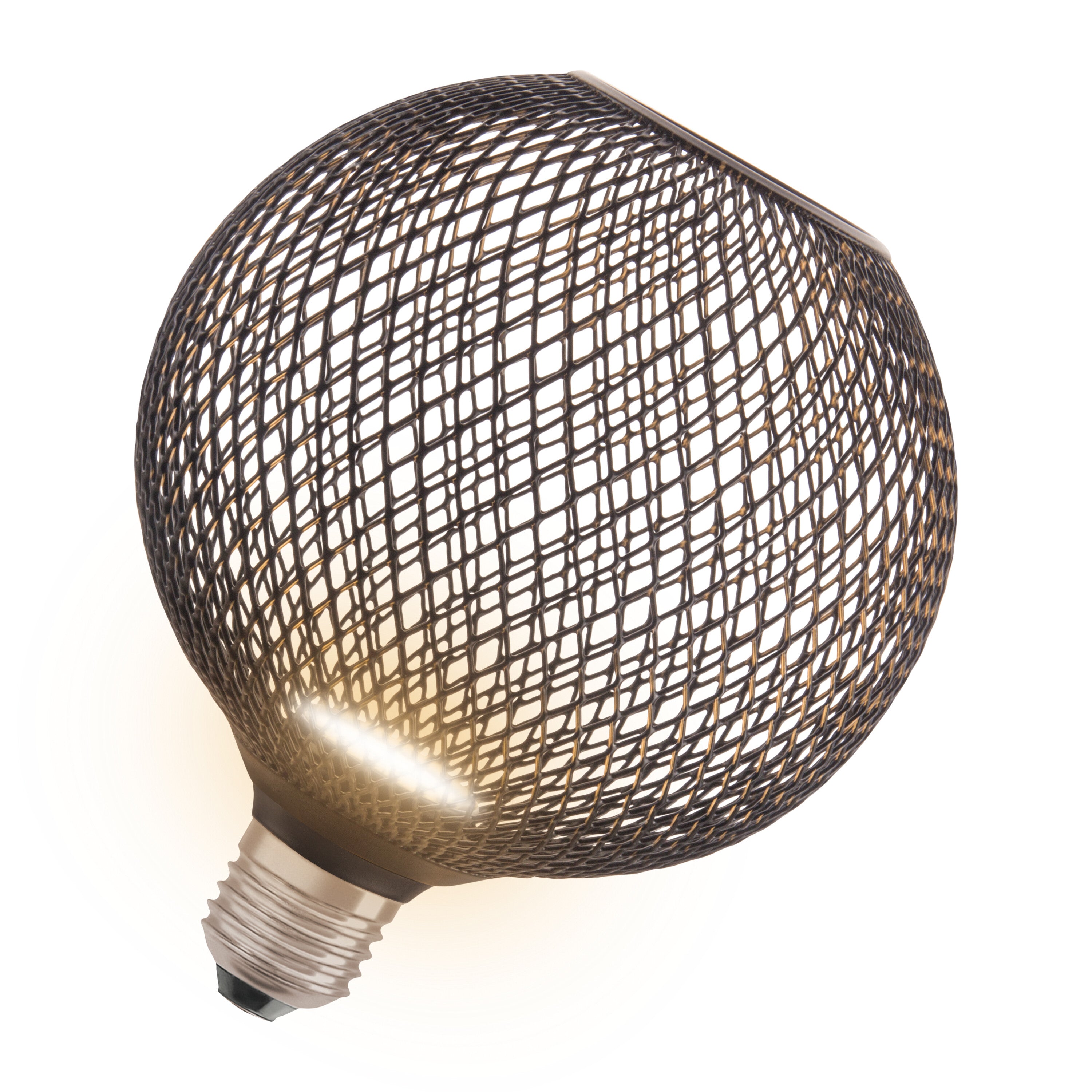 OSRAM DECOR LED Flatlampe Schwarz, 3.5W, Frosted, 125mm , Warmweiß , E27-LEDVANCE Shop
