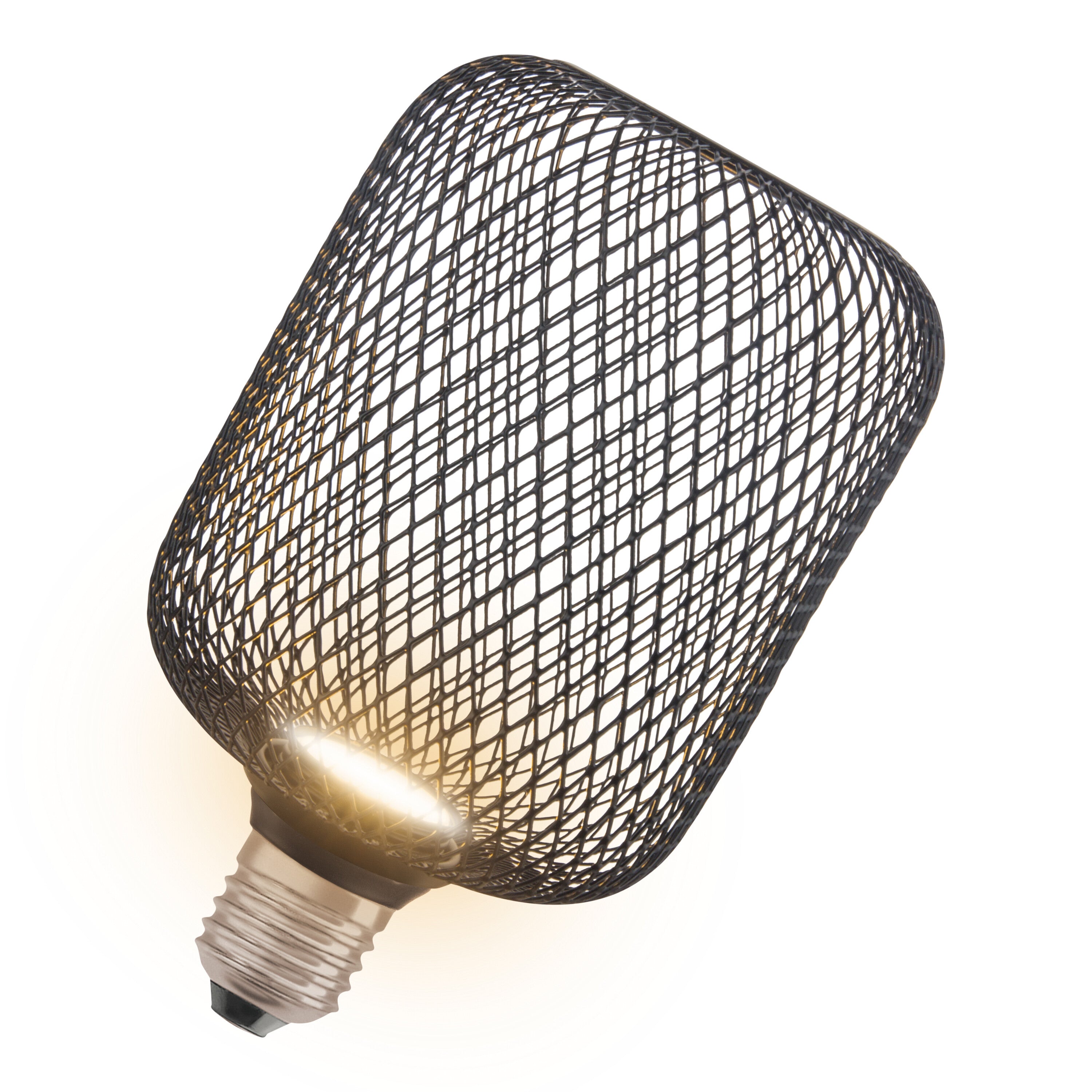 OSRAM DECOR LED Flatlampe Lampe Schwarz, 3.5W, Frosted, 100mm , Warmweiß , E27-LEDVANCE Shop