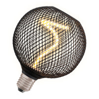 OSRAM DECOR LED Spiralfilament Lampe Globe, Schwarz, 3.5W, 130lm , Comfort warm white , E27-LEDVANCE Shop