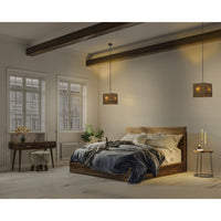 LEDVANCE DECOR Pendelleuchte Decor Cardboard Square braun, E27, inkl. Leuchtmittel-LEDVANCE Shop