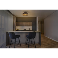 LEDVANCE DECOR Deckenleuchte Decor Cardboard Square Turn braun, inkl. Leuchtmittel-LEDVANCE Shop