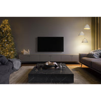 LEDVANCE Pendelleuchte 3-flammig Decor Camel Bell weiß aus Metall und Pappmaschee, E14, 437 mm Durchmesser, Schirm aus recyceltem Material, langlebig durch austauschbare Lichtquelle, einfache Montage