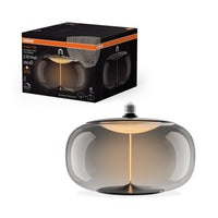 OSRAM Vintage 1906® LED BIG DECORATIVE BULB WITH FILAMENT-MAGNETIC STYLE LED-Lampe Smoke, dimmbar, 12W, E27, ELIPSE , Comfort warm white-Leuchtmittel-LEDVANCE Shop