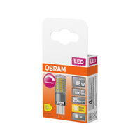 OSRAM LED- Stiftsockellampe PIN Klar, 4.4W, 600lm, G9, 18 mm , Warmweiß-LEDVANCE Shop