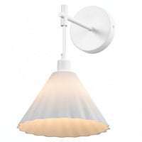 OSRAM DECOR Wandleuchte Decor Pulp weiß, E14, 218 mm