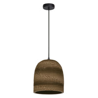 OSRAM DECOR Pendelleuchte Decor Cardboard Ball Bell braun, E27