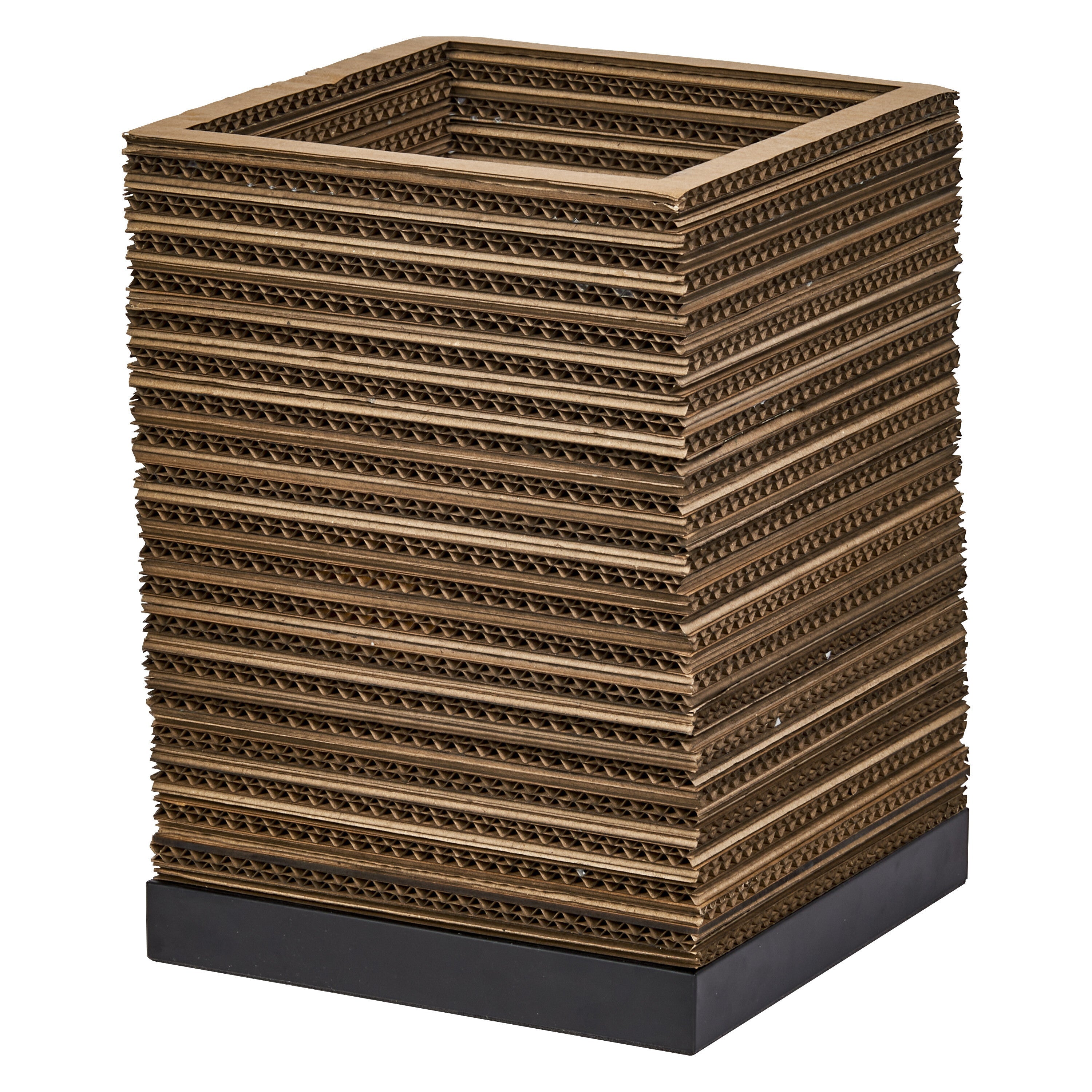 LEDVANCE DECOR Tischleuchte Decor Cardboard Square braun, E27, inkl. Leuchtmittel-LEDVANCE Shop