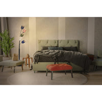 LEDVANCE Standleuchte 5-flammig Decor Felt Weaving Cans aus Filz und Metall, E14, 1730mm Höhe, warme Lichteffekte durch gewebten Schirm, langlebig durch austauschbare Lichtquelle, einfache Montage