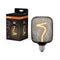 OSRAM DECOR LED Spiralfilament Lampe Quadrat, Schwarz, 3.5W, 130lm , Comfort warm white , E27