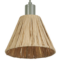 LEDVANCE DECOR Pendelleuchte Decor Raffia grün-braun, E27, 200 mm, inkl. Leuchtmittel-LEDVANCE Shop