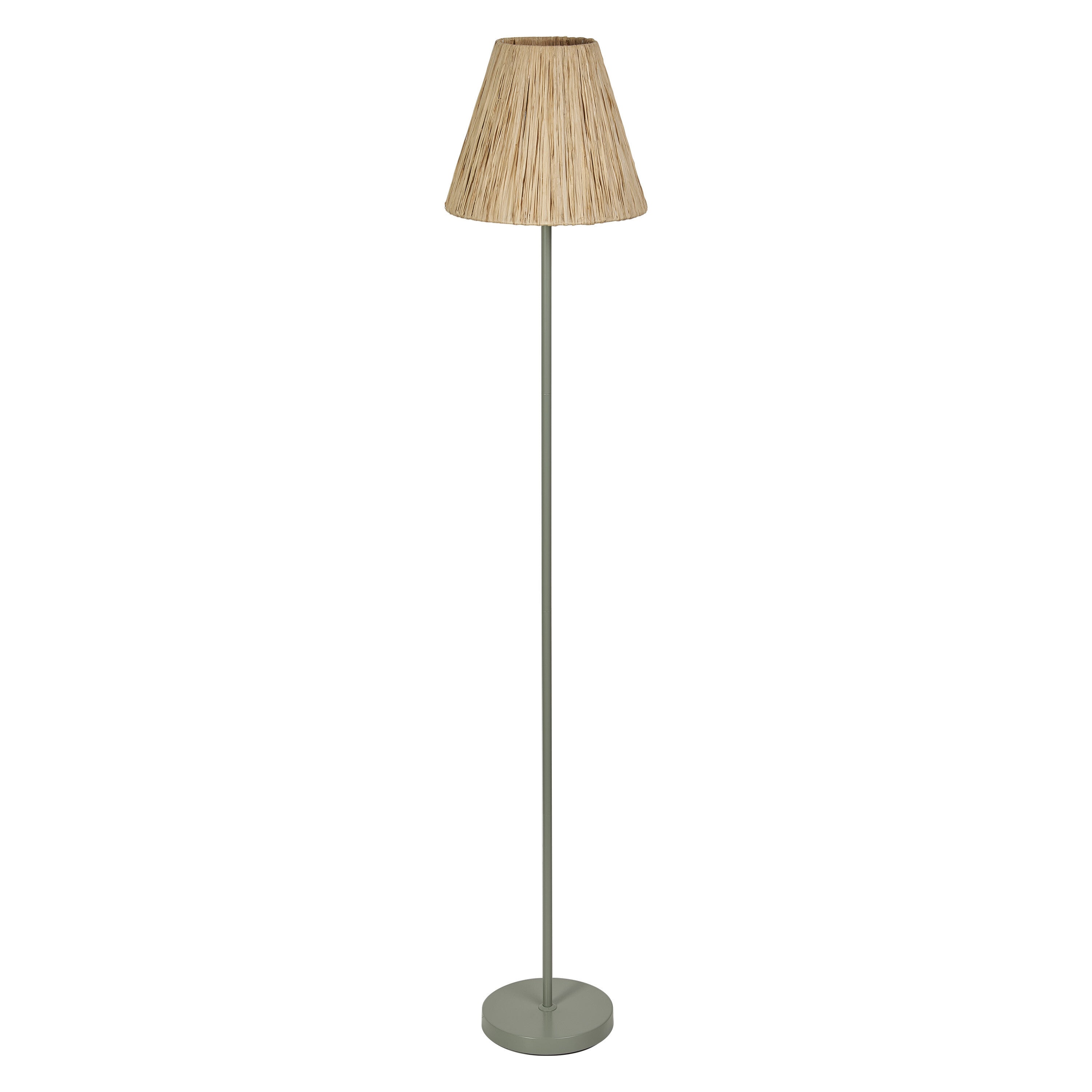 LEDVANCE DECOR Standleuchte Decor Raffia grün-braun, E27, 300 mm, inkl. Leuchtmittel-LEDVANCE Shop